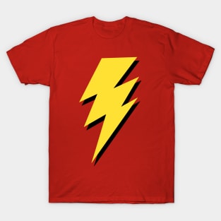 Yellow, Triple, Lightning Bolt T-Shirt